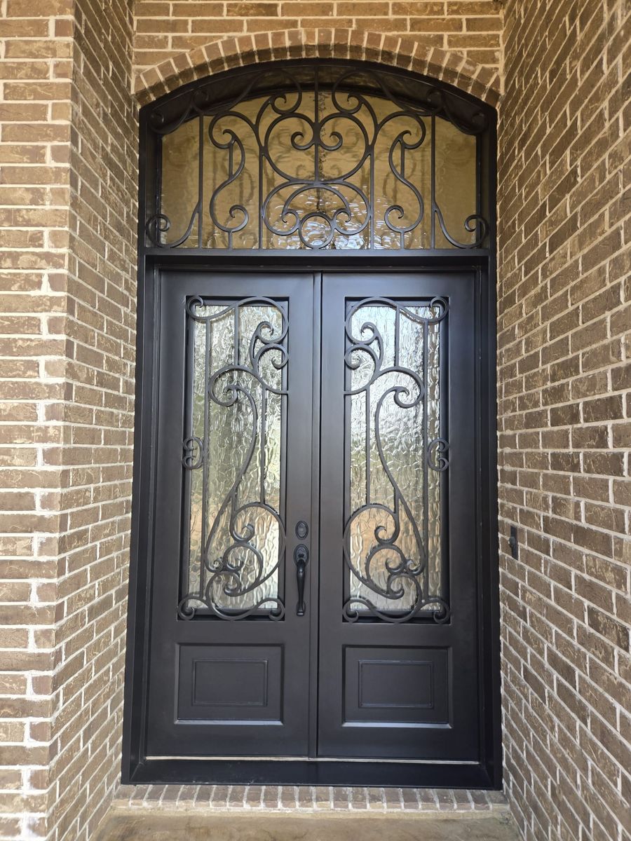 Custom entry door