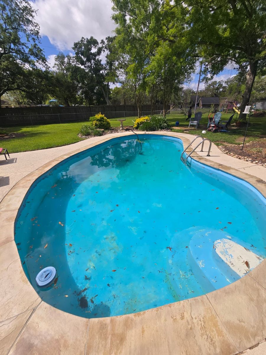 Pool resurfacing